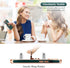 Design for iPhone 13 Case, 360° Rotatable Ring Holder Magnetic Kickstand, Soft Silicone Ultra Slim Edge Plating 6.1 Inch