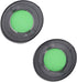 Razer Kraken 7.1 V2 Pro Headphone Ear Pads - Soft Leather Replacement Cushions (Green) for Ultimate Comfort.
