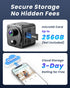 VIDCASTIVE 4K 2.4/5GHz 150 Mini Hidden Camera Dual-Band WiFi Indoor Security Camera with AI Human Detection, Night
