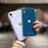 Teageo iPhone Xr Case for Women, Cute Love-Heart Luxury Bling Plating Soft Back Cover with Full Camera Protection,