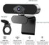 Wennyn 1080P 1080P 360 Webcam HD with Microphone & Privacy Cover, USB Web Cam with Live Streaming HD Video for Mac, PC