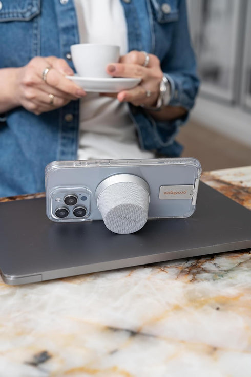 Prodigee Mag da Beat Speaker - Portable Bluetooth Speaker, MagSafe for iPhone 12/13/14/15, True Wireless Outdoor