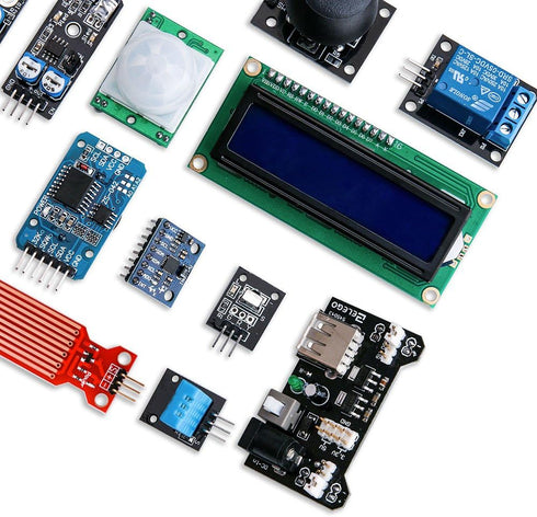 37 1 R3 2560 ELEGOO Upgraded in Sensor Modules Kit with Tutorial Compatible with MEGA Nano