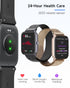 Smart Watch for Women Men, Alexa Built-in, 1.8" Fitness Tracker with Heart Rate/Sleep Tracker, IP68 Waterproof