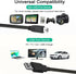 Aprelco 4ft V1.0 V2.0 Mini USB Power Cable Cord Lead Data Compatible with iCarsoft LR Diagnostic Tool Scanner