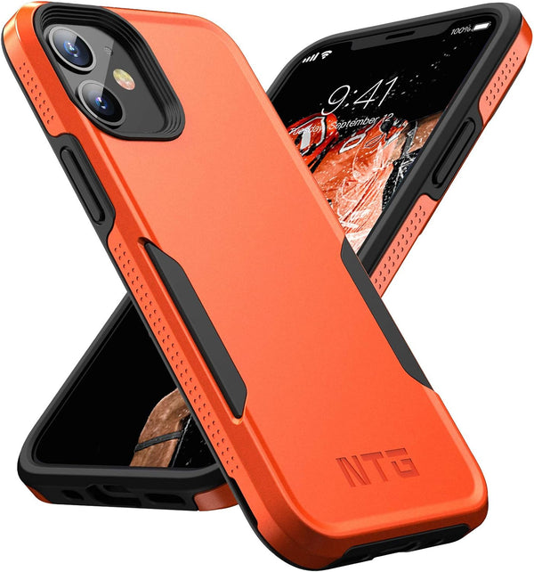 NTG 2023 Designed for iPhone 11 Case - Heavy-Duty Tough Rugged Lightweight Slim Shockproof Protective Case, Orange