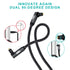 90 Bar,TV(6.6ft/2m) EMK Upgraded Double Degree Optical Audio Cable Free-Rotating Toslink Plug Nylon Braided S/PDIF