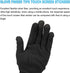 MECCANIXITY Gloves Touch Screen Sticker, Ultra High Sensitivity Flexible Carbon Fiber Stickers, Pack of 40