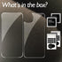 Front and Back Screen Protector for iPhone 15 Pro Max, Tempered Glass HD Clarity Compatible with 6.7 inch