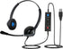 VoicePro 20 Professional USB Headset with Noise Canceling Microphone, HD Speakers, In-Line Call Controls