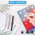 Weewooday 8 Pieces Capacitive Stylus Pens - Universal Disc Stylus for Most Touch Screen Smart Devices