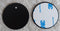 Premium Metal Plates for Magnetic Phone Mount - 2pcs Uni Strong Adhesive Sticker (Round or Rectangular) (2 Round 1.5" x
