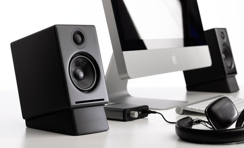 Audioengine DS1 Small Angled Speaker Stand - Designed for A1, A2+, A2 HD or Similarly Sized