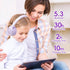 Kids Bluetooth Headphones, Wireless Over-Ear Headphone with 85dB Volume Limiter, 30H Playtime, Adjustable Headband for