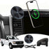 15W Fast Wireless Charger Phone Mount for 2024 Ford F150, Custom Fit Accessories Compatible with All Cell Phones
