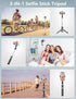 Pnitri 45'' 16/15 Max/15/14 Pro/14/13, S22/ S23 Selfie Stick Tripod with Light, Selfie Stick with Wireless Remote