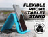 iFLEX Adjustable Cell Phone Stand and Tablet Stand for Work and Home - Flexible Holder for Video Calls