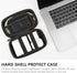 Ginsco Hard Shell Protection Case Electronic Accessories Organizer Pouch for MacBook Air/pro Adapter Chargers Cables