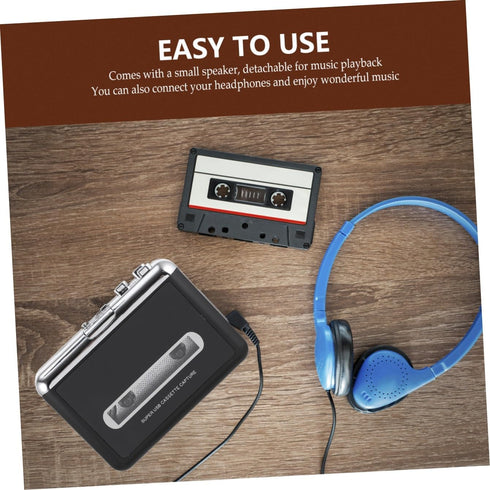 Cassette MP3 DOITOOL to Converter Built-in Speaker USB Tape Player for Music Conversion Portable Audio Digital