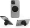 HANDL NEW YORK HANDL O MagSafe Black Leather Phone Grip & Stand Removable Magnetic Grip,