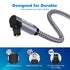 90 16ft/5M 360 Theater,TV,PS4,Sound Degree Optical Audio Cable Right Angle Toslink Cable Male to Male Degree