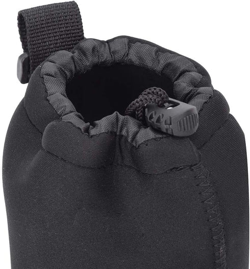 Lens Pouch Set, 4PCS S M L XL Camera Storage Bags Portable Neoprene Black Elastic Shock Absorption DSLR Cover Pouch