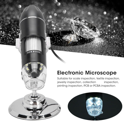 Electronic Microscope for Jewelry, Coin, Collection, and Textile Inspection