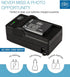BM 2 LI-90B, LI-92B Batteries and Charger for Olympus Tough TG-6, TG-5, TG-Tracker, SH-1, SH-2, SP-100 IHS Cameras