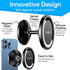 Gym Magnetic Phone Holder Mount for MagSafe, Dual Magnetic Phone Holder for iPhone 15, 14, 13, 12