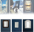 Ldqwztv (Blue-1) Creative Window Photograph Props, Take The World in A-Frame, Travel Photos Viewfinder Frame, Portable
