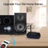 SIMOLIO Long Range HD Bluetooth Receiver for Home Stereo w/EQ & VOL Control, aptX Low Latency Bluetooth 5.0 Adapter Stereo Receiver for Music Streaming System with 3.5mm/RCA/Optical, JH-211