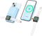 Magnetic Power Bank 4-in-1 Wireless Charger 10000mAh, Slim 20W USB-C Fast Charging Battery Pack for iPhone 15/14/13/12,