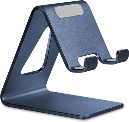 Aoviho Desk Cell Phone Stand Phone Holder - Aluminum Phone Cradle Dock for