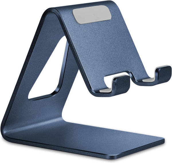 Aoviho Desk Cell Phone Stand Phone Holder - Aluminum Phone Cradle Dock for
