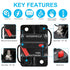 150 AMP Fuse Holders - Audio Circuit Breaker, Reset Fuse Inverter, 12V-48V DC Fuse Holder, Replace Fuses with Reset