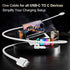 Quntis USB C Cable, USBC to USBC Fast Charging Cable Nylon Braided (3ft 60W) for iPhone 15, iPad Mini 6, MacBook Pro