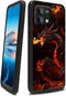Motorola Moto G Stylus 4G 2023 Case, Cool Red Dragon Soft TPU Shockproof Scratch-Proof Protective Cover