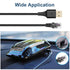 Radar Detector Cable with USB to RJ11 Plug for Escort Valentine One Uniden Beltronics Replacement Power Cable