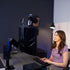 VIVO 16 inch Above/Behind VESA Monitor Livestream Device Shelf Mount, Holds Cameras, Webcams, Microphones, Black