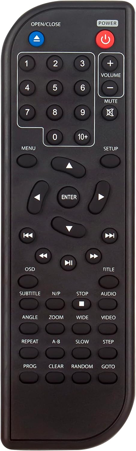 AULCMEET Replace Remote Controller Compatible with Craig Portable CD DVD Video Player CVD401A