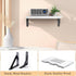 15.7" 9.8"(Lx DAWASAPAT Projector Shelf/Modem Shelf/Router Shelf/Cable Box Wall Mount/Router Wall Mount, x W) White