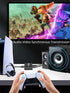 HDMI Audio Extractor, 4K HDMI to HDMI Splitter with 3.5mm AUX Audio, Compatible with TV, PC, PS3/4/5, Projector