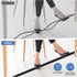 Floor Cord Cover Self Adhesive Hider for Power Cord Protection Cable Management 20Ft (Black)