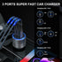 130W USB C Car Charger, 3 Ports Type C Adapter PD/PPS 100W + PD/QC 30W Fast Charging for iPhone 15/14/13 Pro Max,