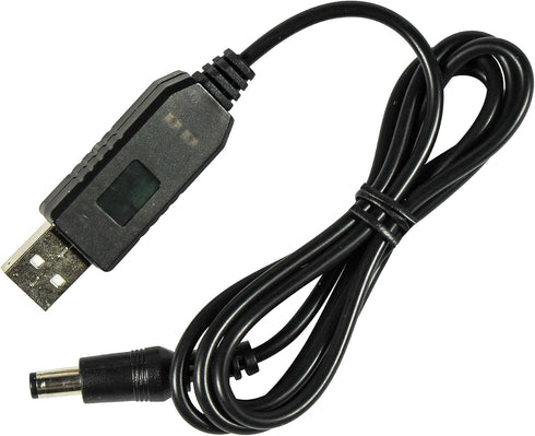HQRP 5V USB to DC 12V Step-Up Module Converter Cable Compatible with