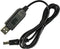 HQRP 5V USB to DC 12V Step-Up Module Converter Cable Compatible with