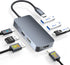 Buerlaseul 4K@60Hz HDMI Display Port USB C Docking Station Dual Monitor for Dell/HP/Mac