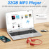 MUXUN 5.4 32GB MP3 IP68 Swimming, Swimming, Bone Conduction Headphones - Bluetooth & Memory Player Waterproof