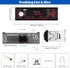 GOHHDL MP3 Single Din Bluetooth Multimedia Car Stereo Radio,Car Audio Player Support Hands-Free