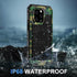 Beasyjoy Waterproof Case for iPhone 15 Pro, Metal Heavy Duty Full Body Protective Case with Built-in Screen Protector,